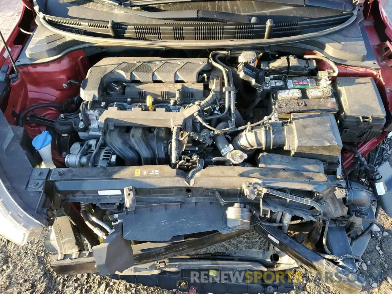 11 Photograph of a damaged car 3KPA24AD5LE319154 KIA RIO 2020
