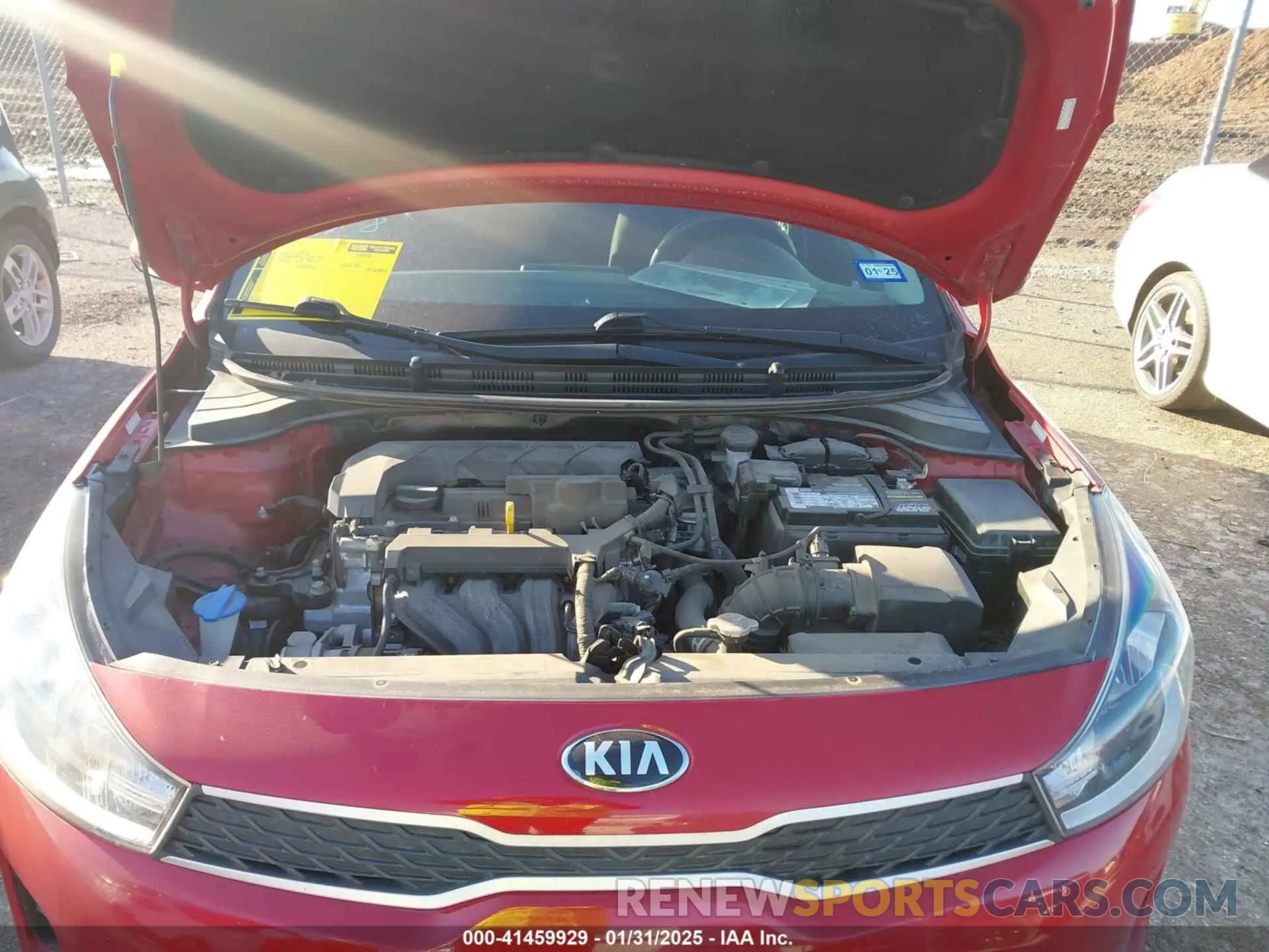 10 Photograph of a damaged car 3KPA24AD5LE334365 KIA RIO 2020