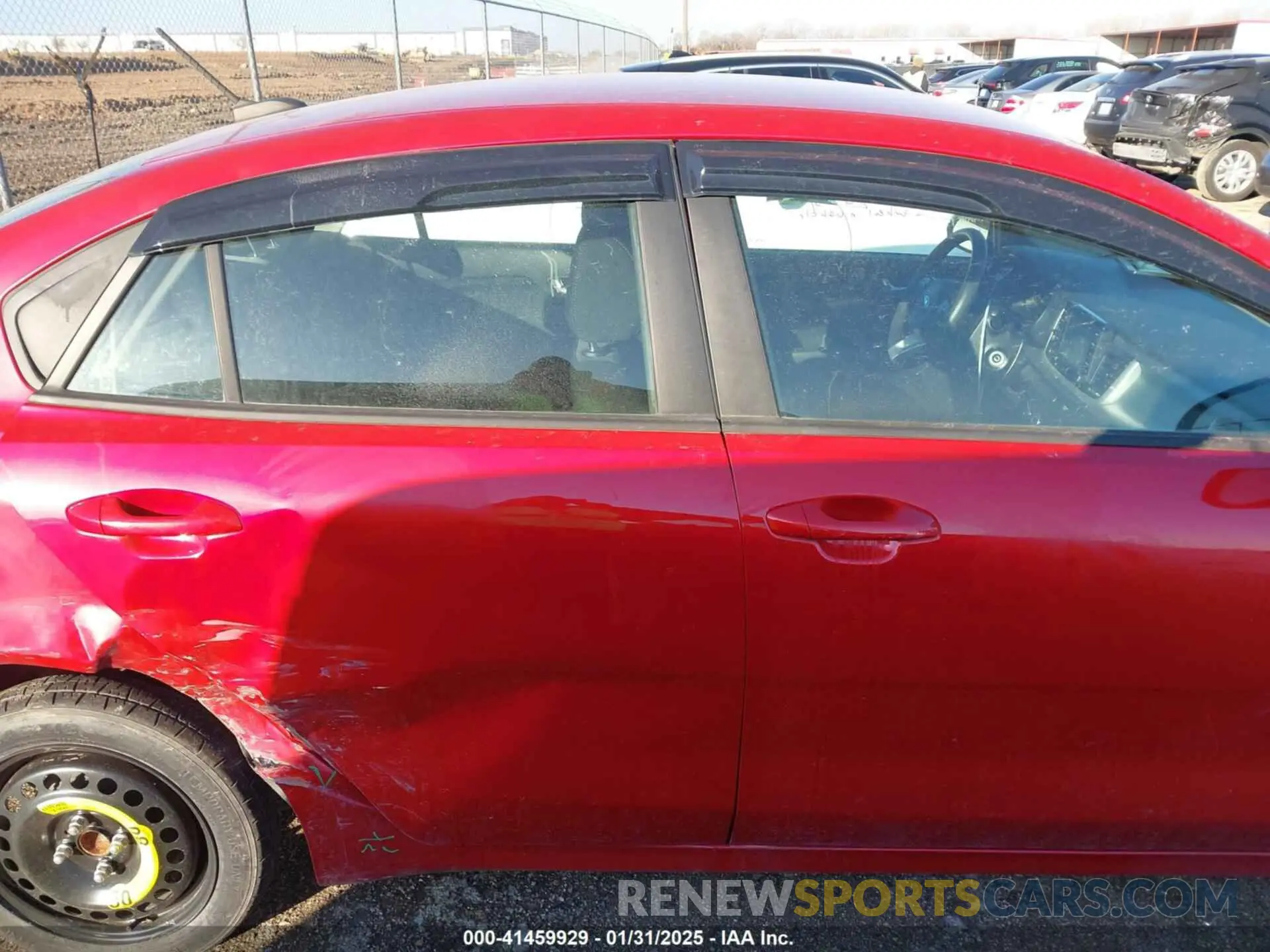 14 Photograph of a damaged car 3KPA24AD5LE334365 KIA RIO 2020
