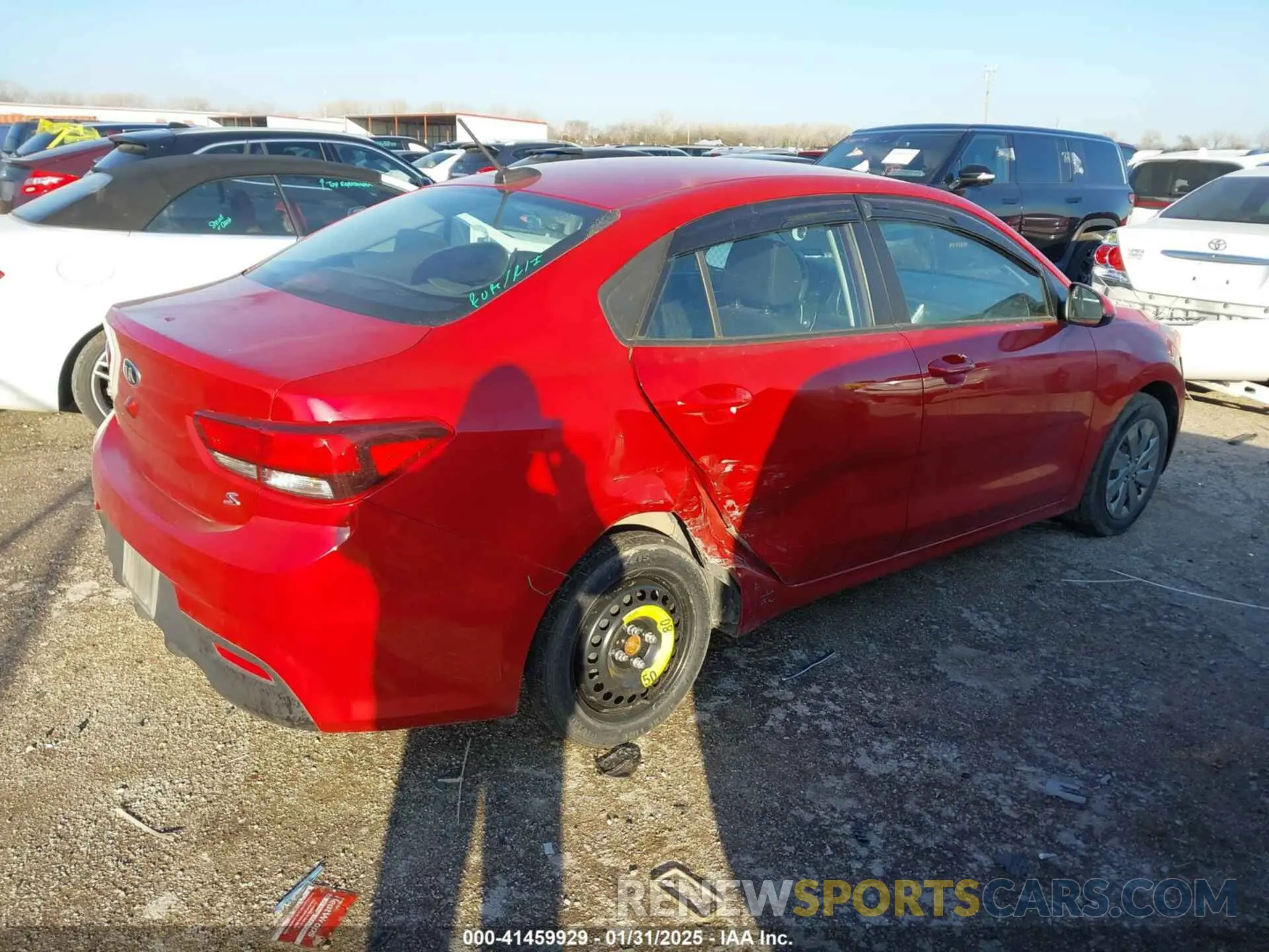 4 Photograph of a damaged car 3KPA24AD5LE334365 KIA RIO 2020