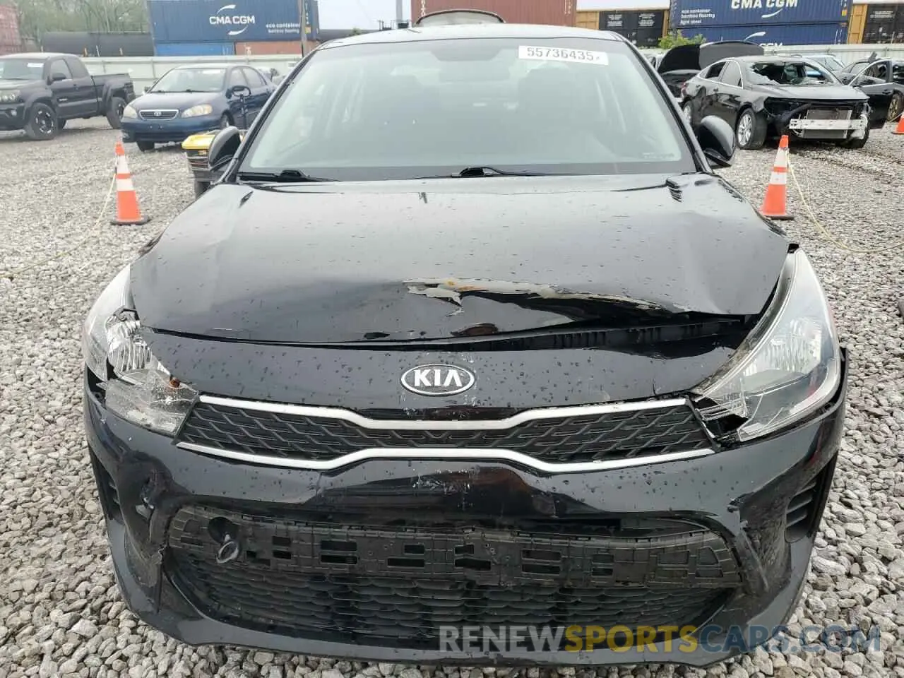 5 Фотография поврежденного автомобиля 3KPA24AD5LE353210 KIA RIO 2020