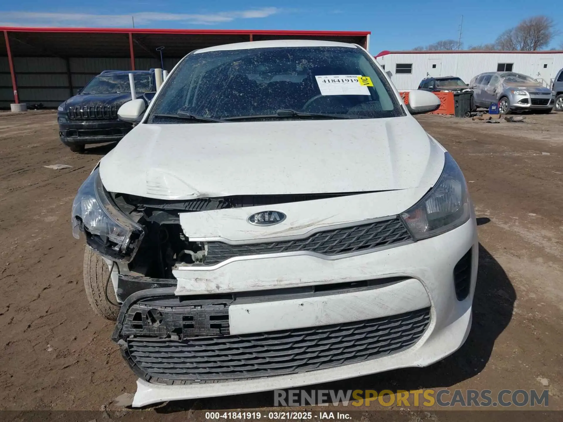 12 Фотография поврежденного автомобиля 3KPA24AD6LE261393 KIA RIO 2020