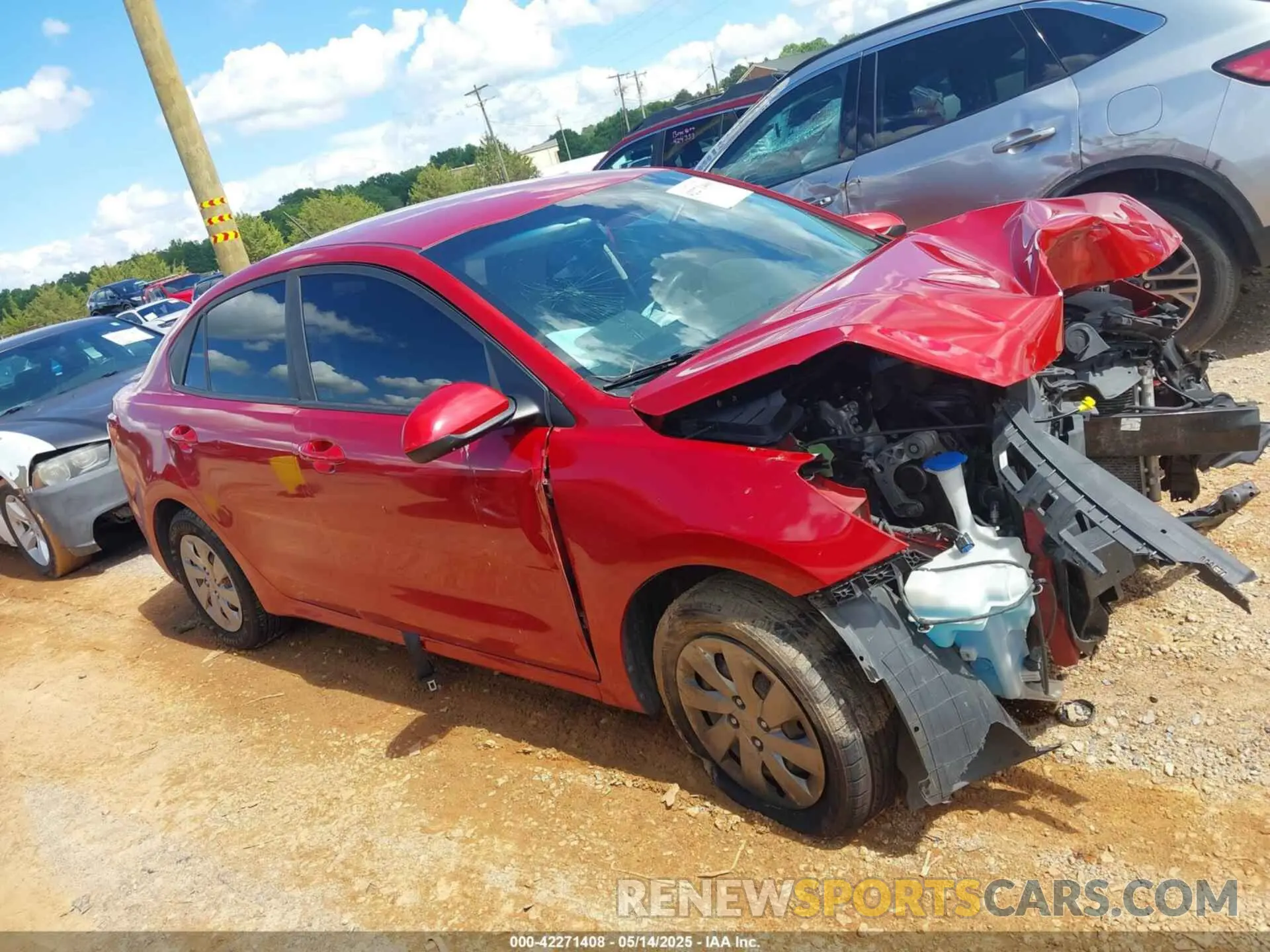 13 Фотография поврежденного автомобиля 3KPA24AD6LE284320 KIA RIO 2020
