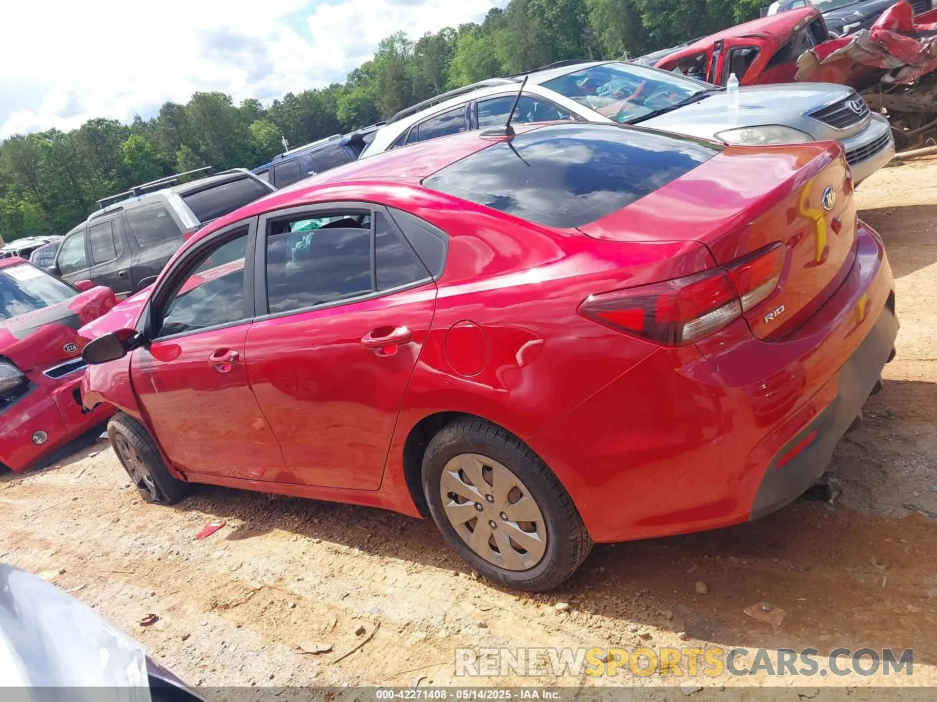 14 Фотография поврежденного автомобиля 3KPA24AD6LE284320 KIA RIO 2020