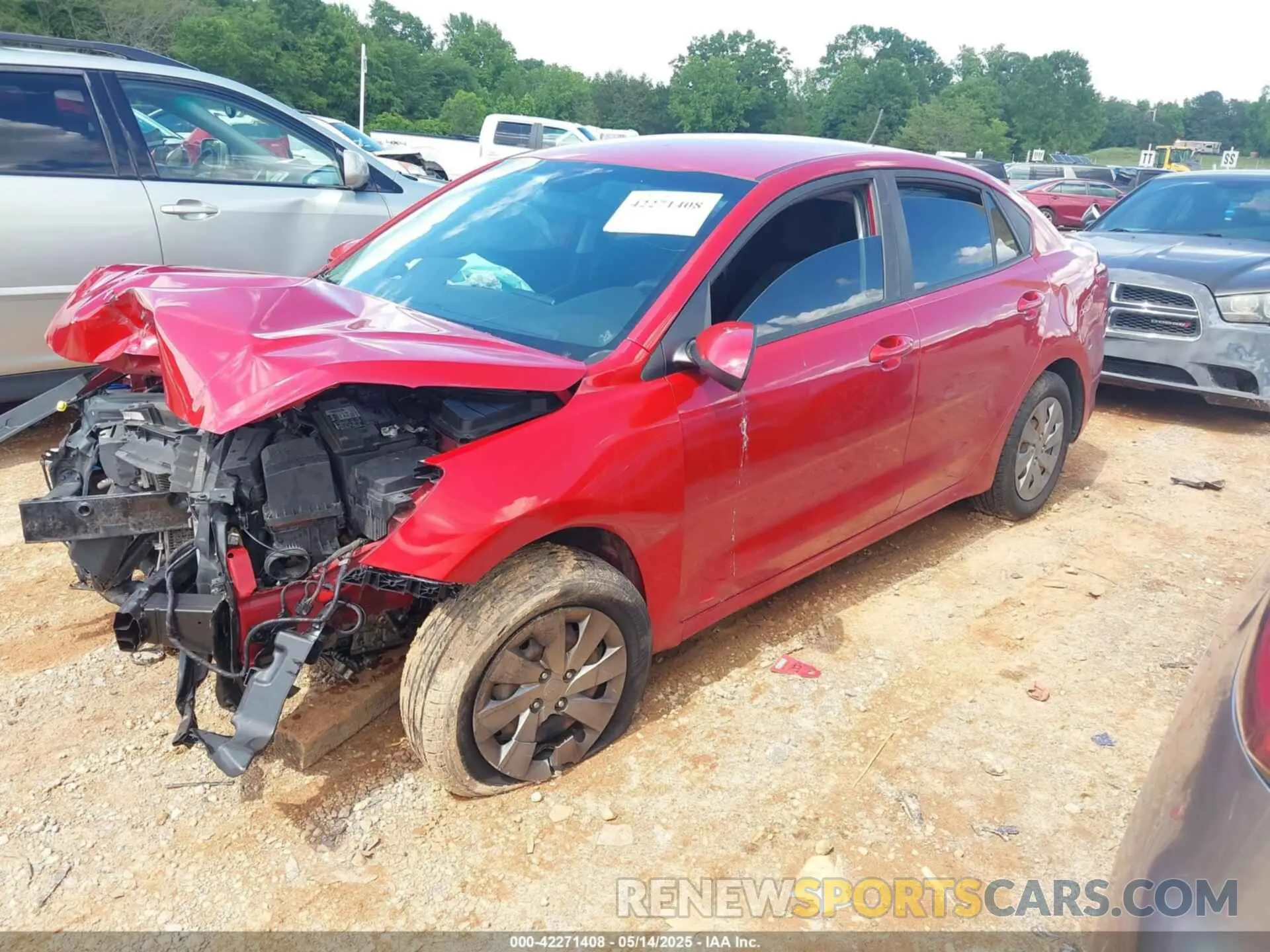 2 Фотография поврежденного автомобиля 3KPA24AD6LE284320 KIA RIO 2020