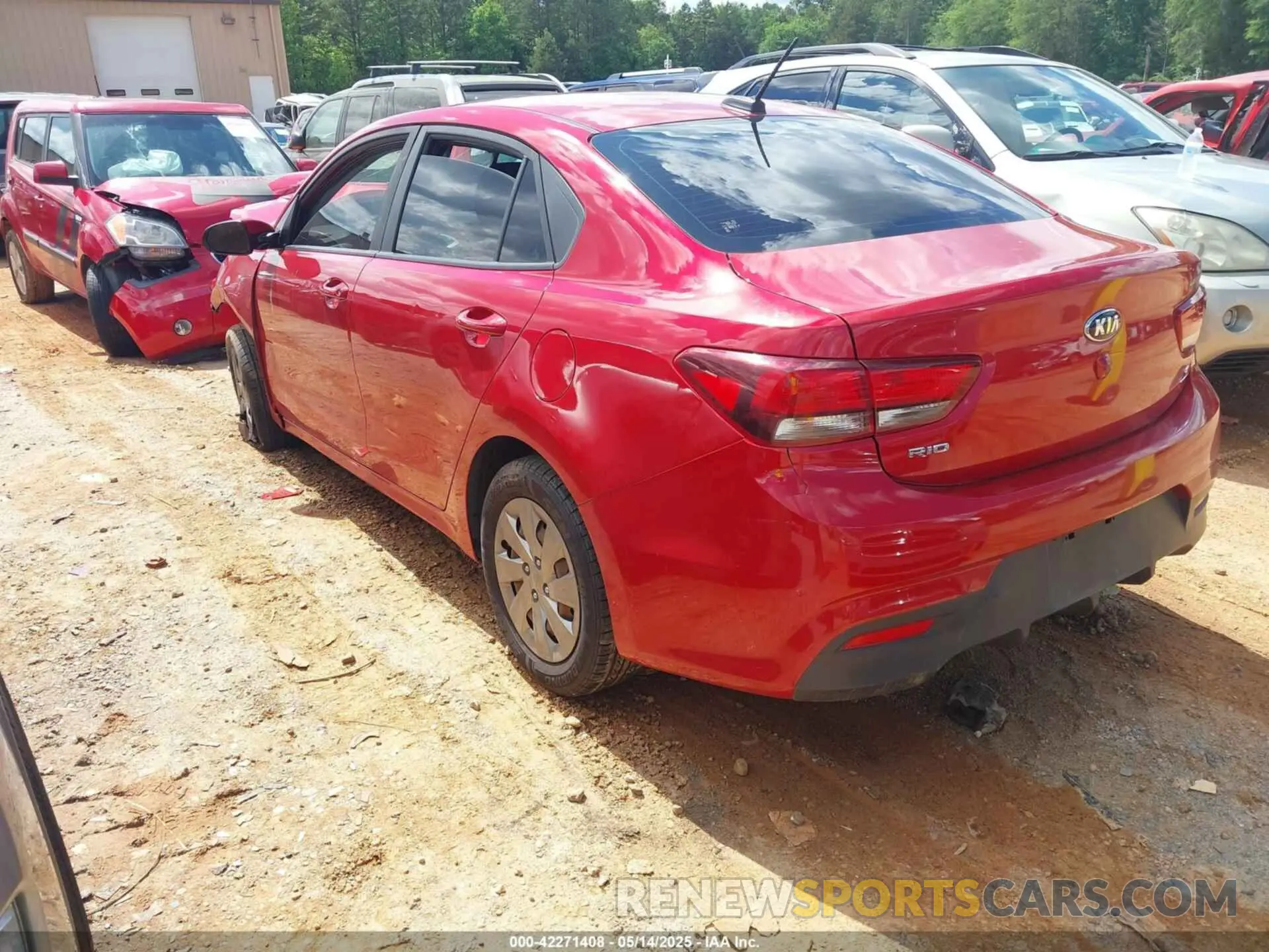 3 Фотография поврежденного автомобиля 3KPA24AD6LE284320 KIA RIO 2020