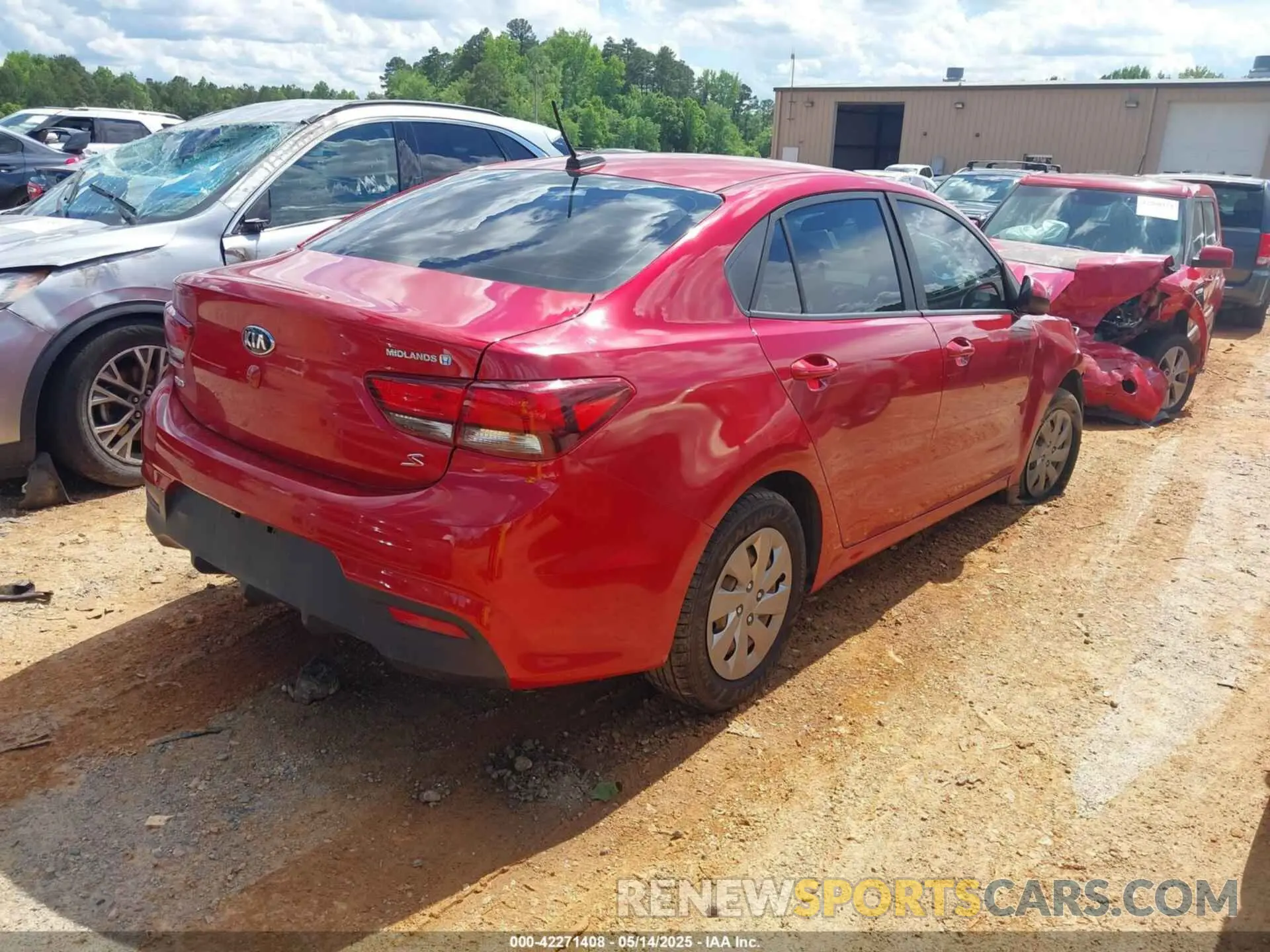 4 Фотография поврежденного автомобиля 3KPA24AD6LE284320 KIA RIO 2020