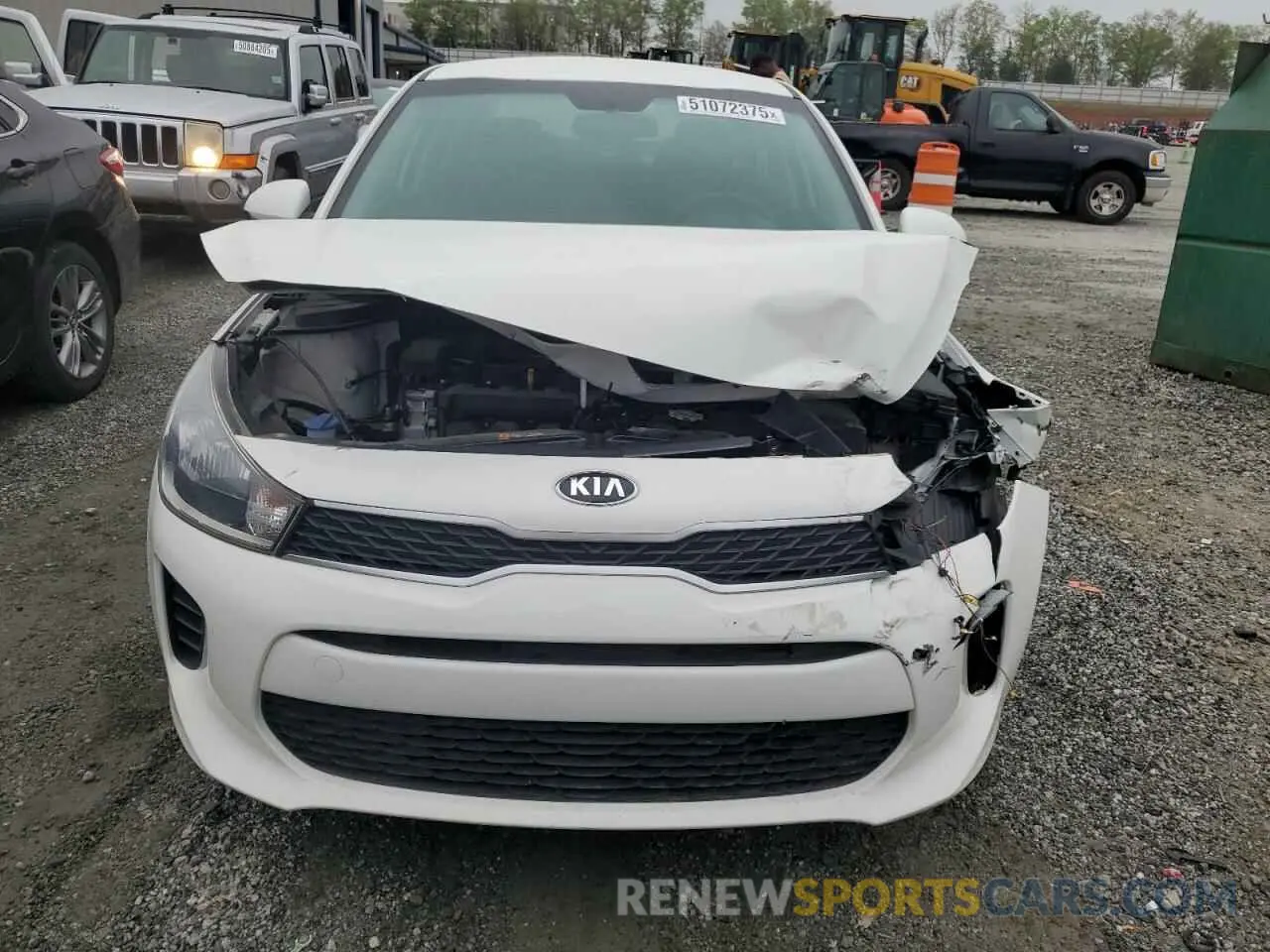 5 Photograph of a damaged car 3KPA24AD6LE330650 KIA RIO 2020