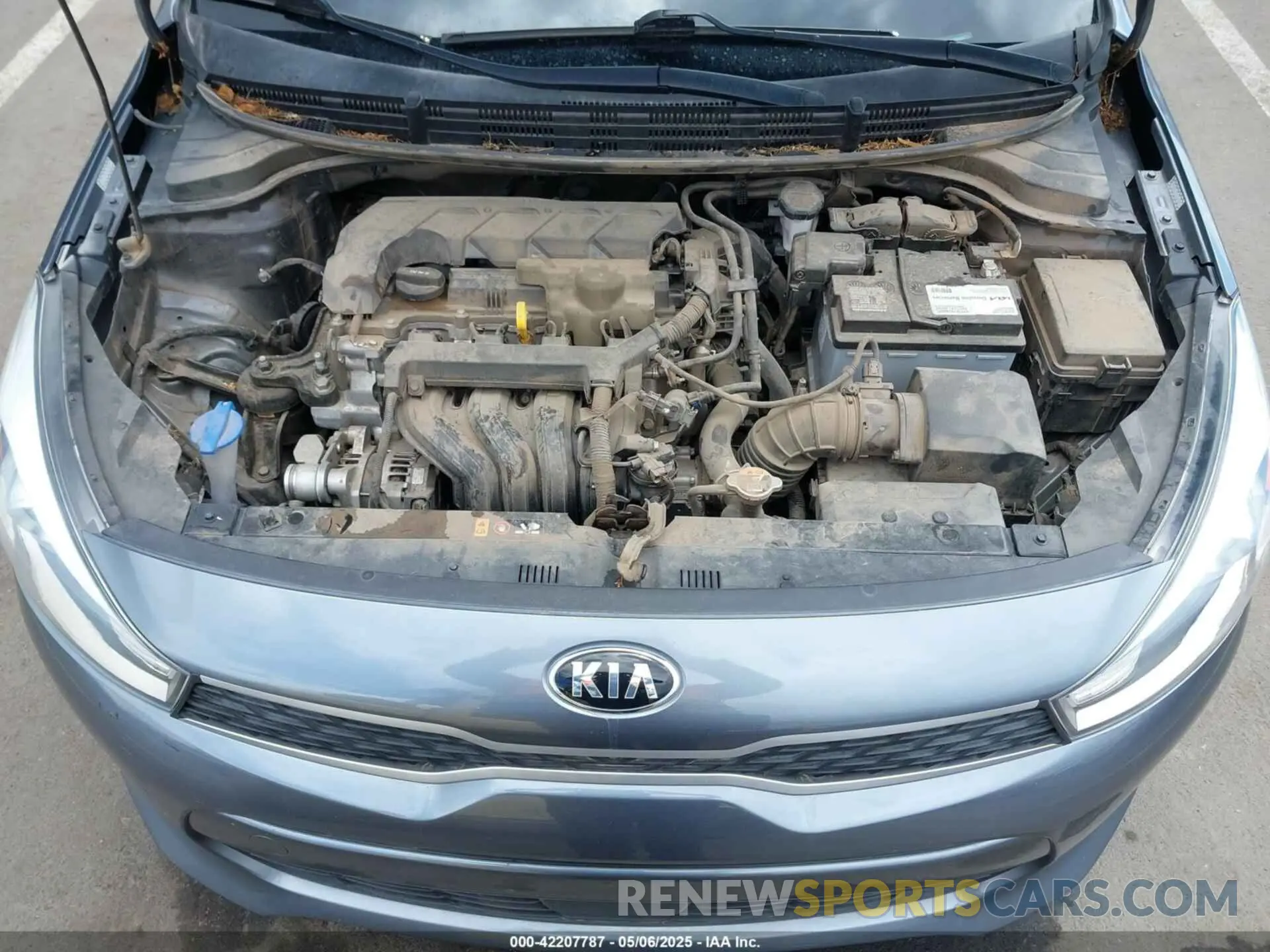 10 Photograph of a damaged car 3KPA24AD6LE336108 KIA RIO 2020