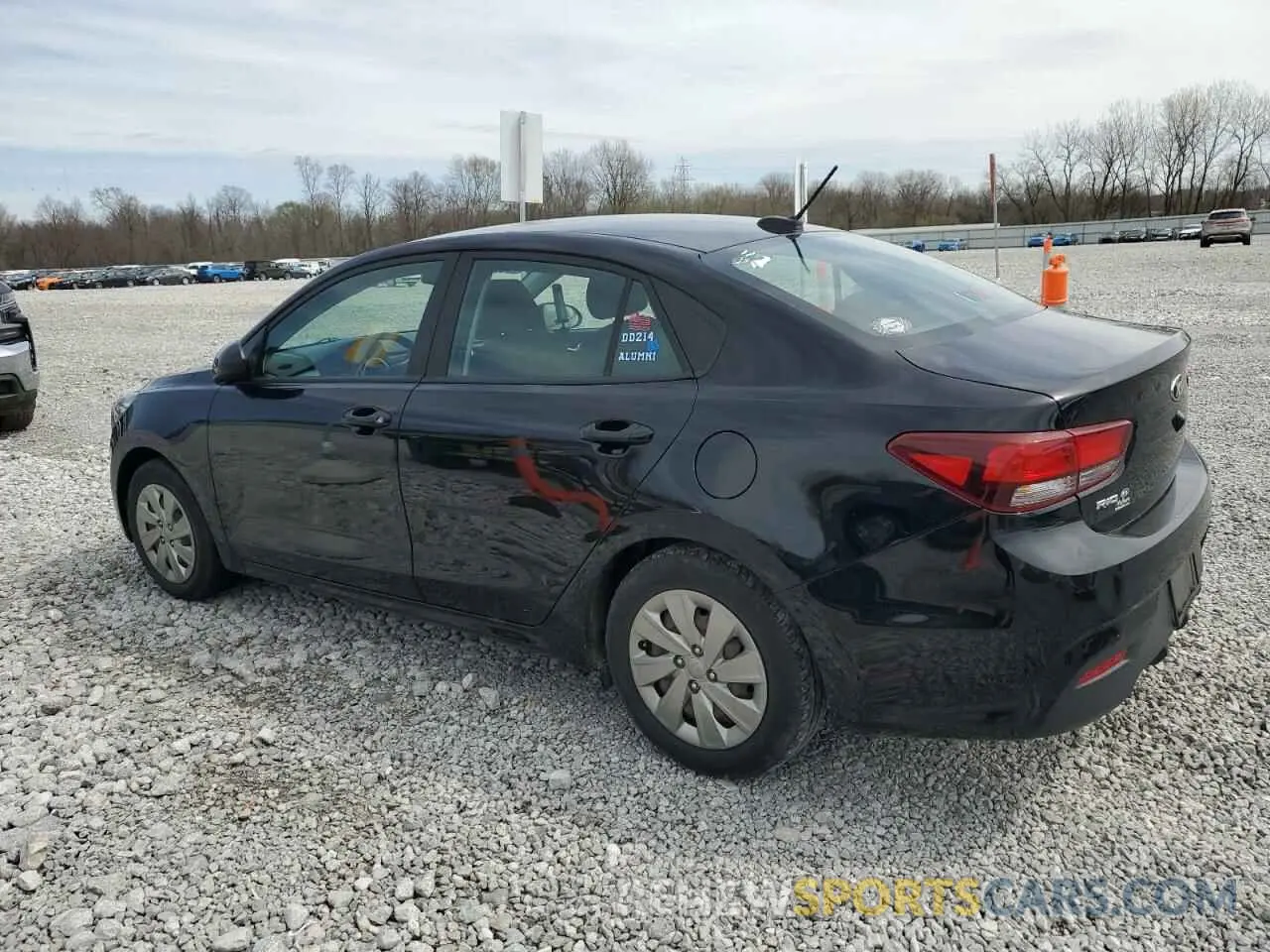2 Photograph of a damaged car 3KPA24AD6LE337842 KIA RIO 2020