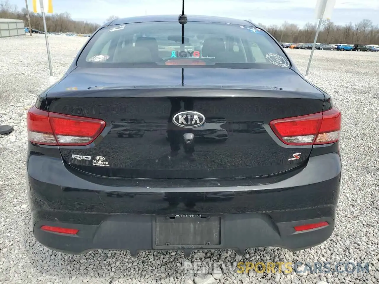 6 Photograph of a damaged car 3KPA24AD6LE337842 KIA RIO 2020