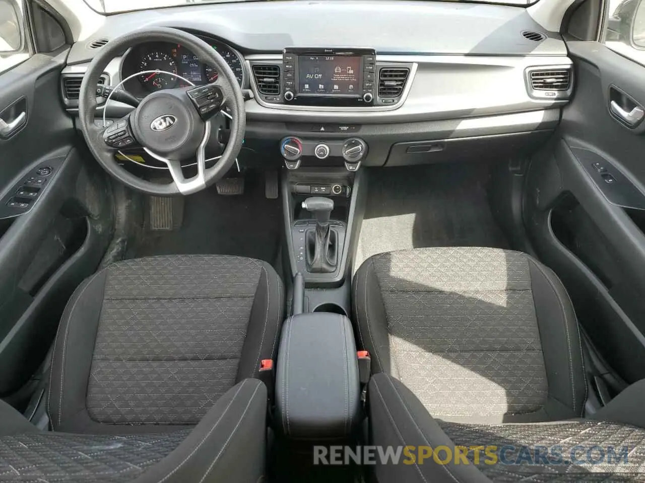 8 Photograph of a damaged car 3KPA24AD6LE337842 KIA RIO 2020