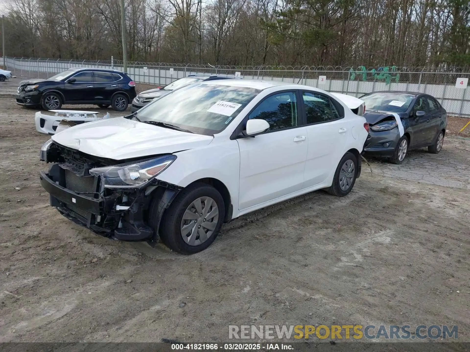 2 Фотография поврежденного автомобиля 3KPA24AD6LE346606 KIA RIO 2020