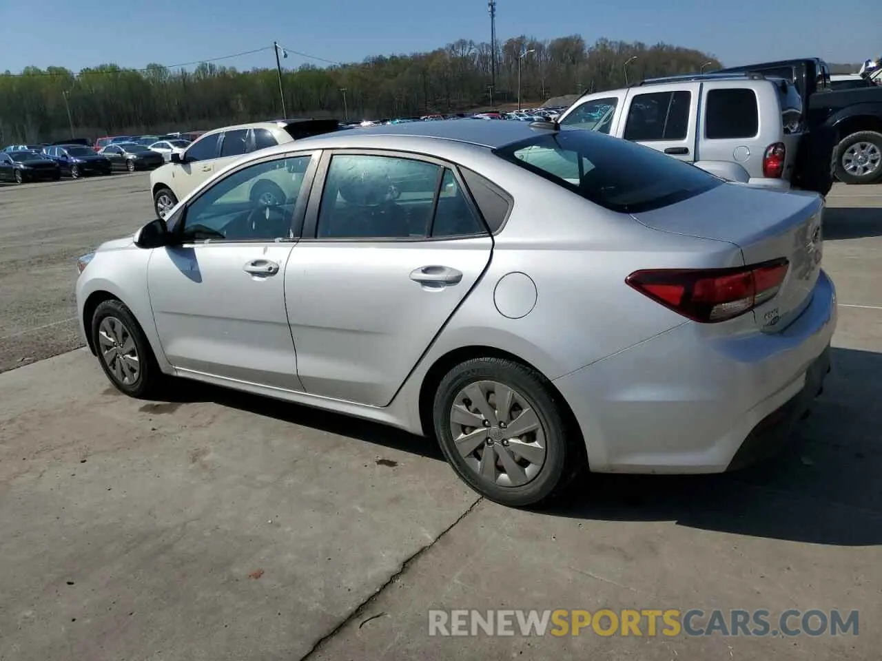 2 Photograph of a damaged car 3KPA24AD7LE281961 KIA RIO 2020