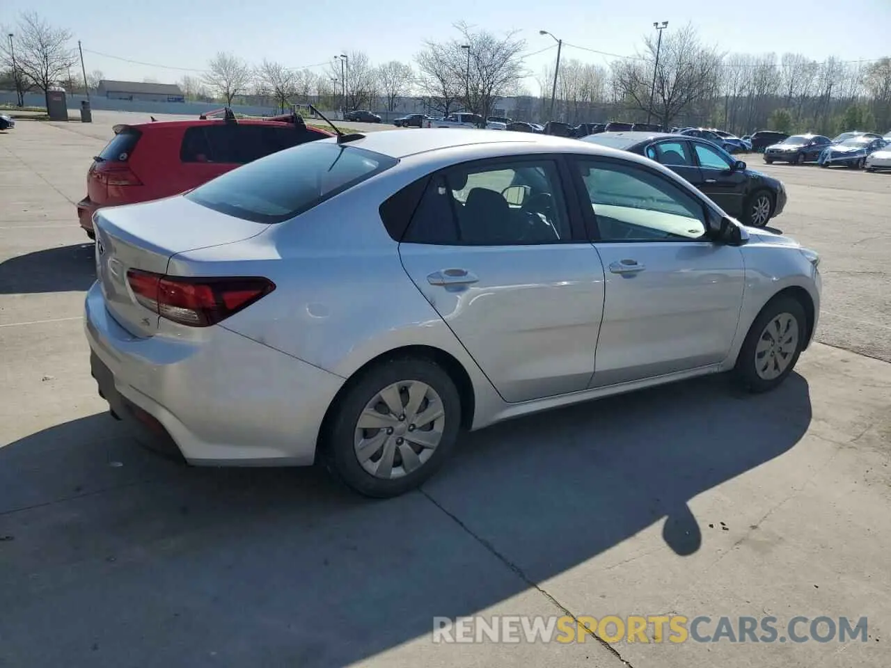 3 Photograph of a damaged car 3KPA24AD7LE281961 KIA RIO 2020