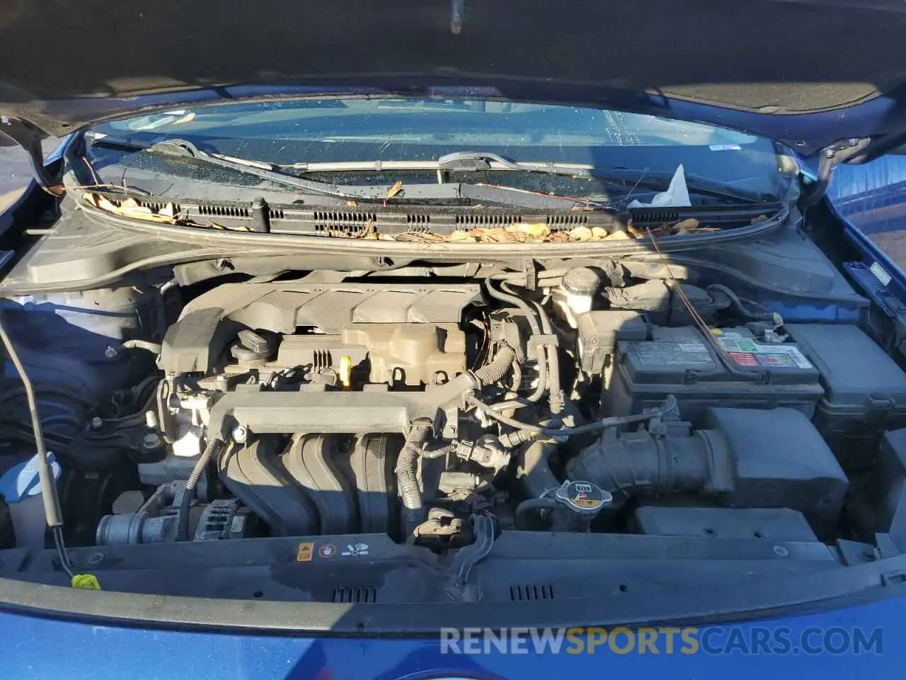 11 Photograph of a damaged car 3KPA24AD7LE282625 KIA RIO 2020