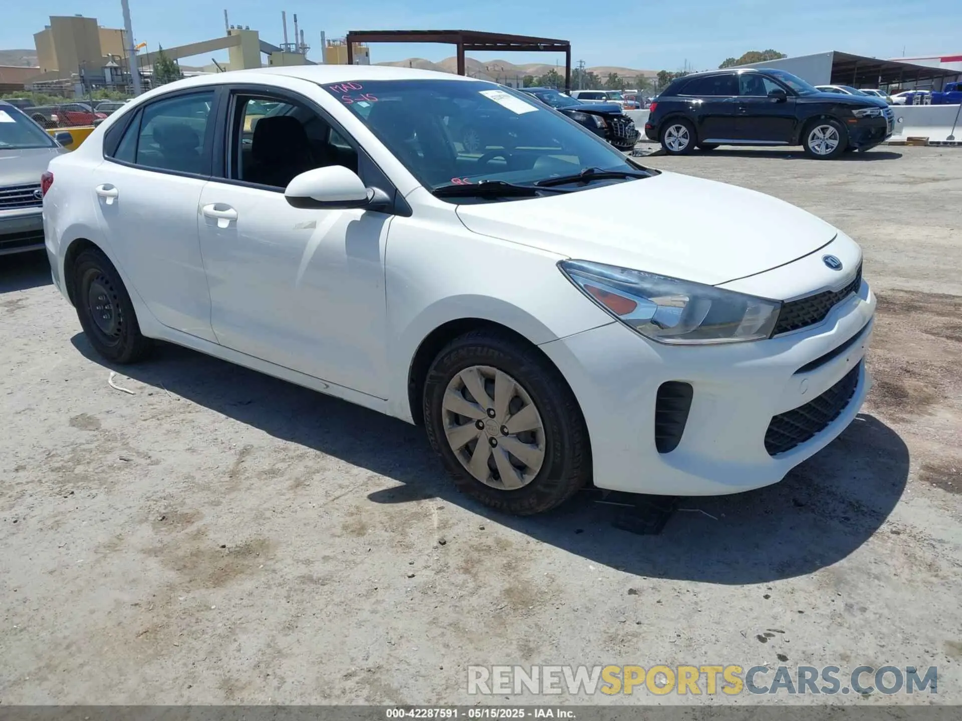 1 Photograph of a damaged car 3KPA24AD7LE292667 KIA RIO 2020