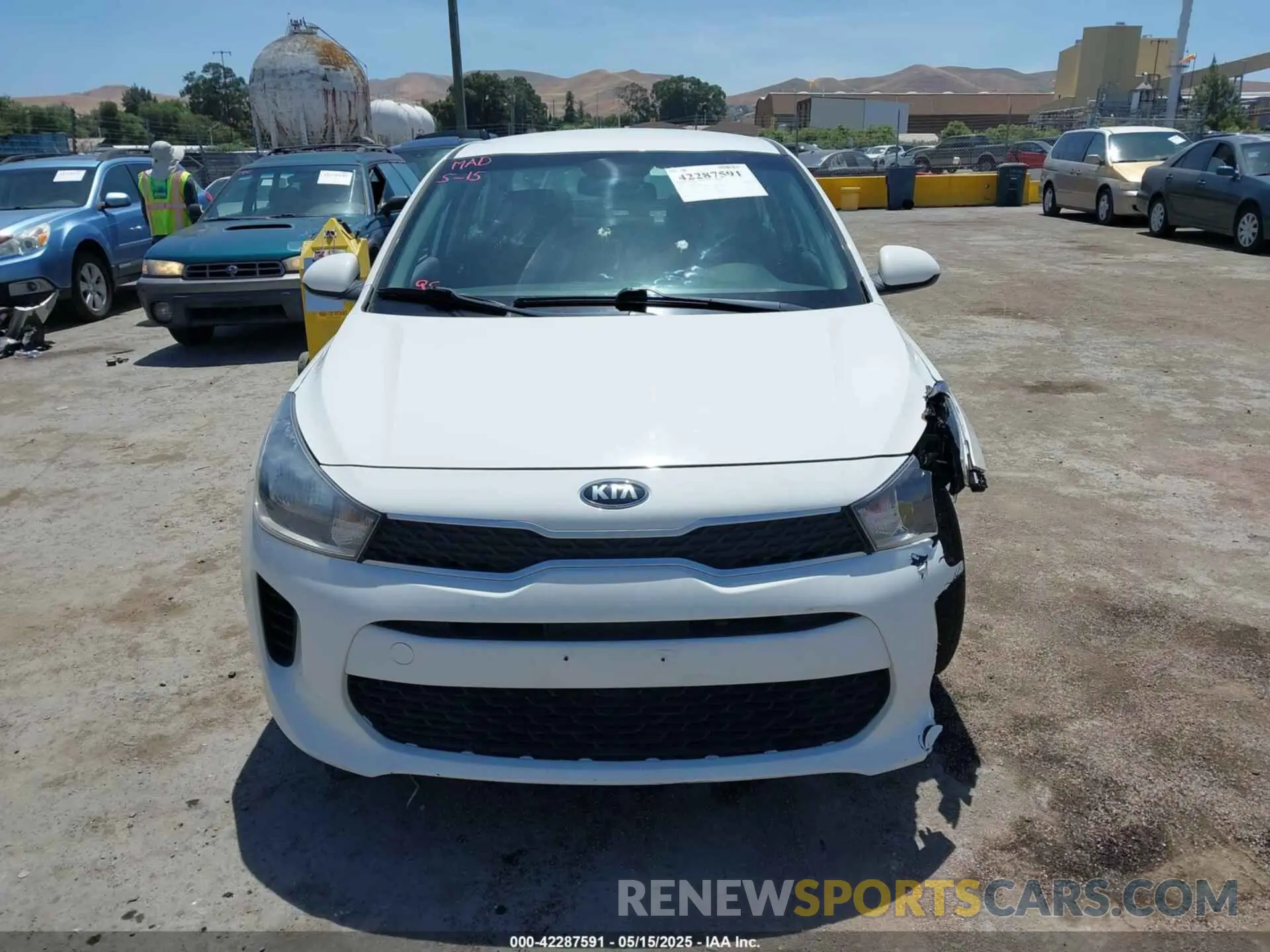 12 Photograph of a damaged car 3KPA24AD7LE292667 KIA RIO 2020
