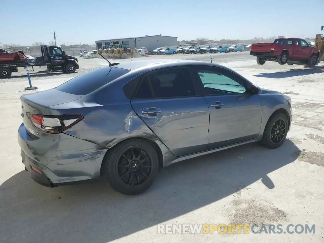 3 Photograph of a damaged car 3KPA24AD7LE333976 KIA RIO 2020