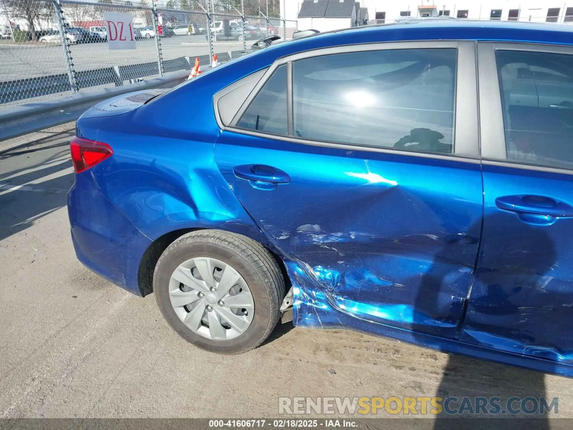 6 Photograph of a damaged car 3KPA24AD7LE349076 KIA RIO 2020