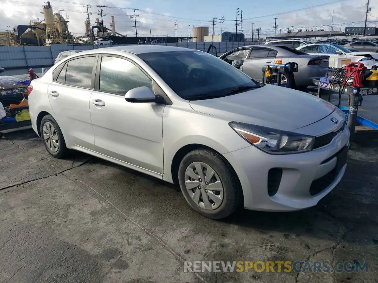 4 Фотография поврежденного автомобиля 3KPA24AD8LE297375 KIA RIO 2020