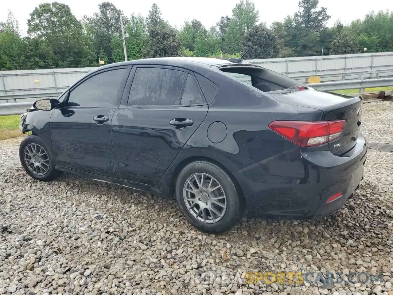 2 Photograph of a damaged car 3KPA24AD9LE257113 KIA RIO 2020