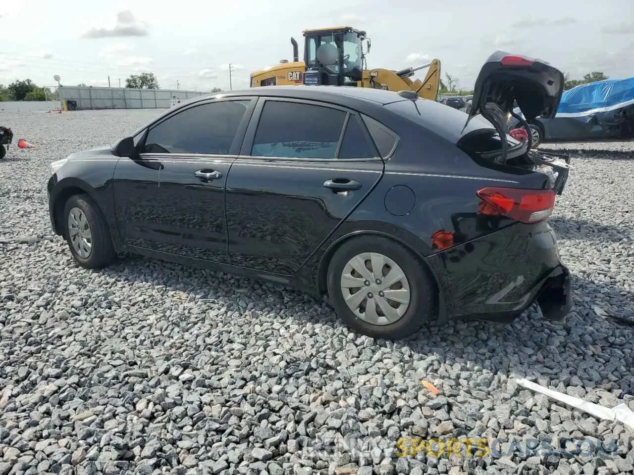 2 Photograph of a damaged car 3KPA24AD9LE283453 KIA RIO 2020