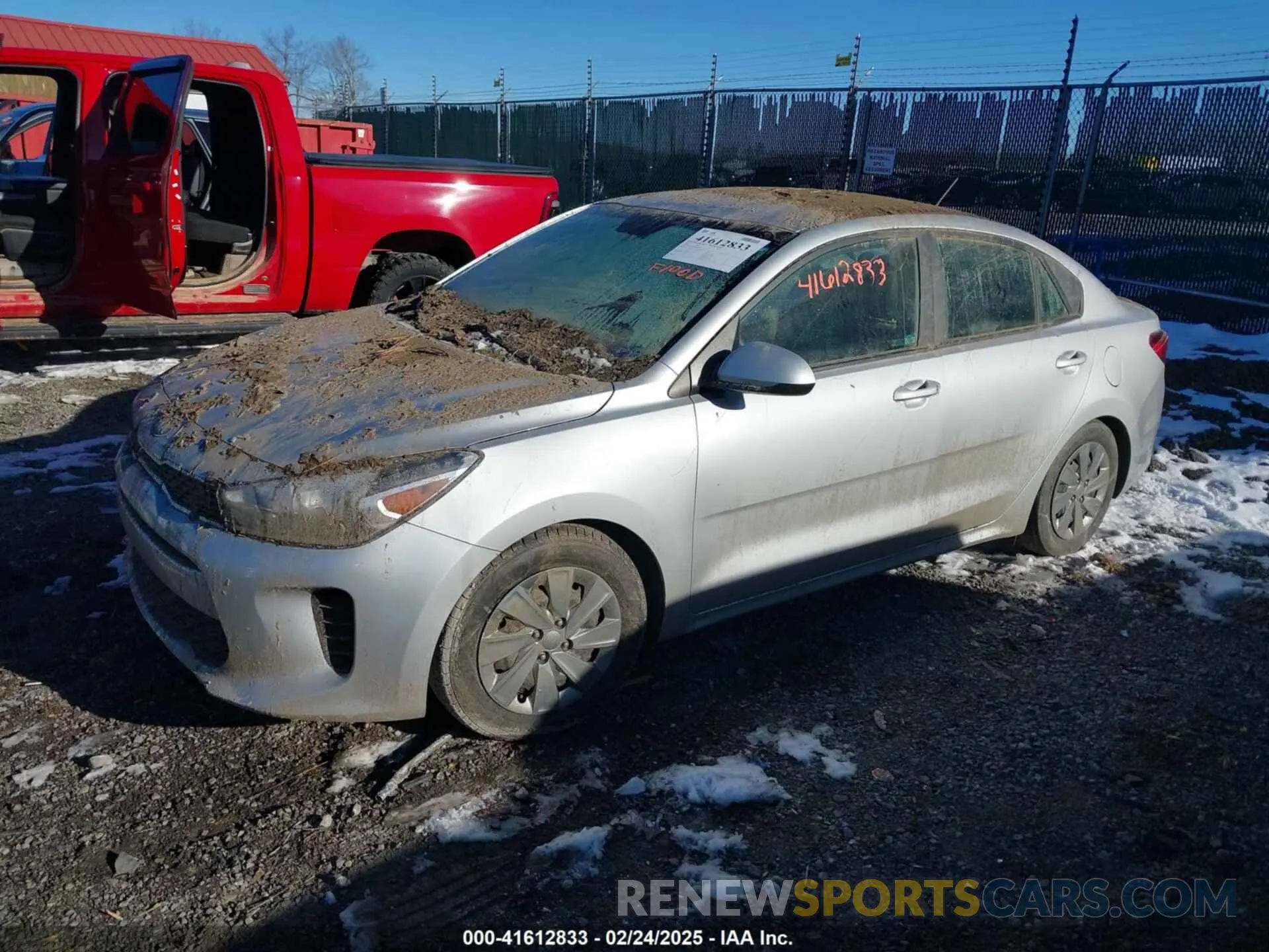 2 Photograph of a damaged car 3KPA24AD9LE311302 KIA RIO 2020