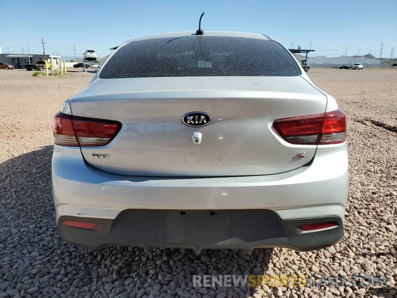 6 Photograph of a damaged car 3KPA24ADXLE274387 KIA RIO 2020