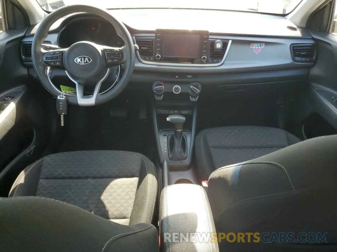 8 Photograph of a damaged car 3KPA24ADXLE284708 KIA RIO 2020