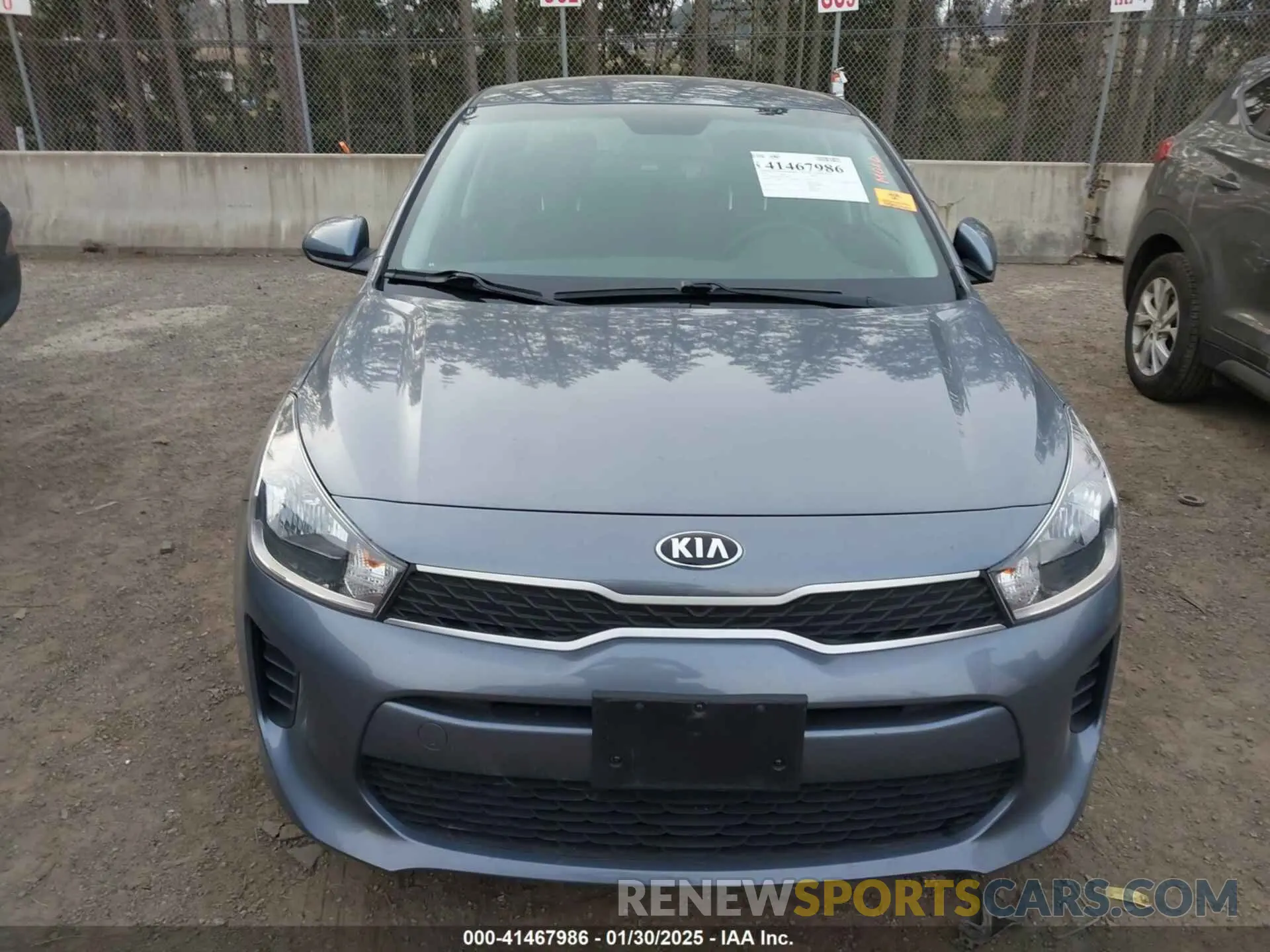13 Photograph of a damaged car 3KPA24ADXLE295269 KIA RIO 2020