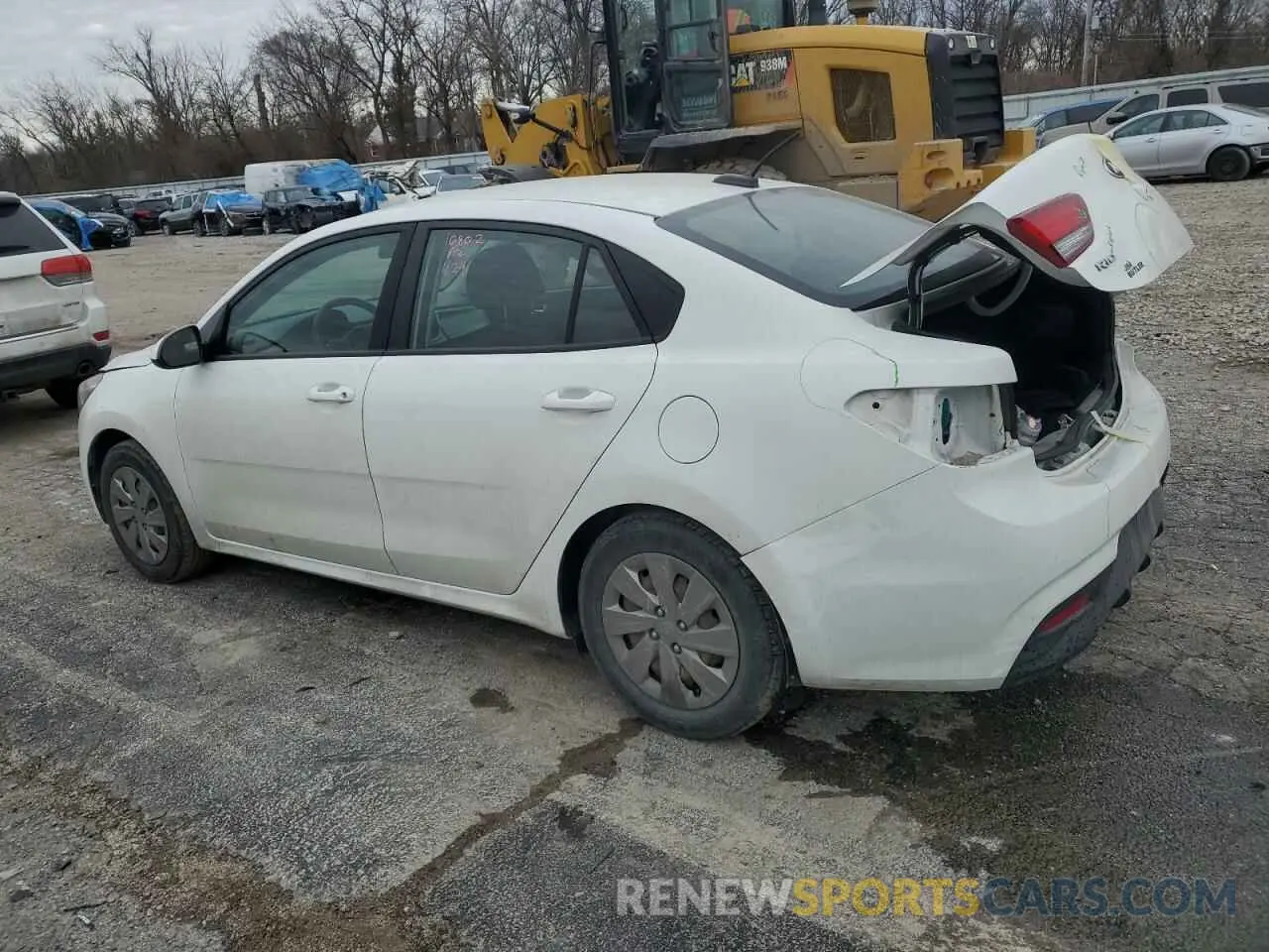 2 Photograph of a damaged car 3KPA24ADXLE302401 KIA RIO 2020