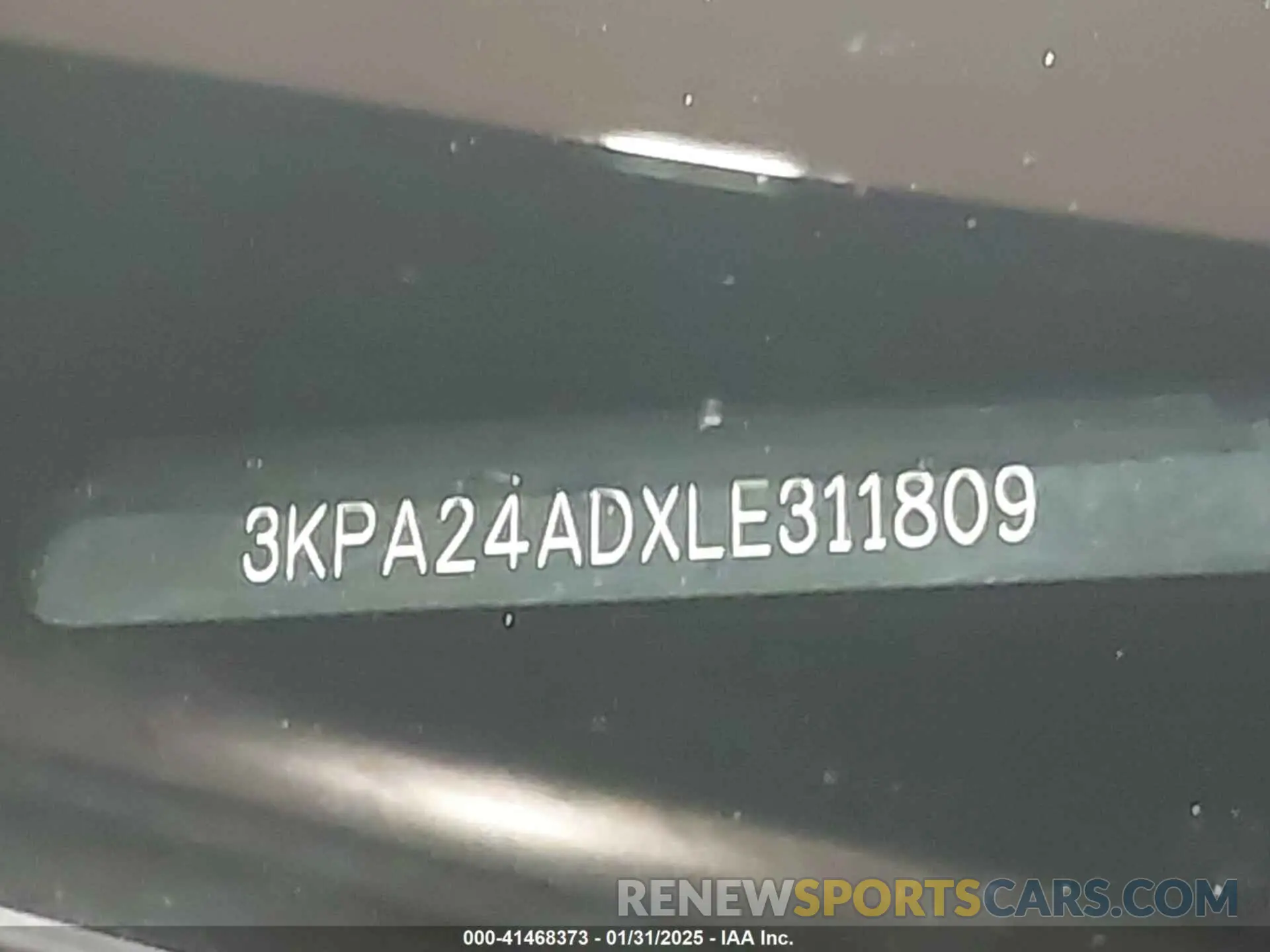 9 Фотография поврежденного автомобиля 3KPA24ADXLE311809 KIA RIO 2020