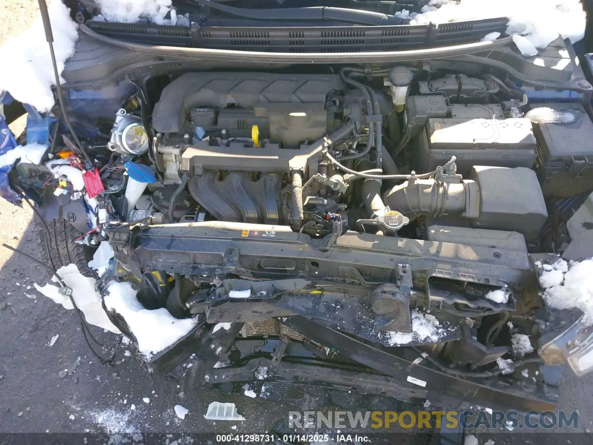 10 Photograph of a damaged car 3KPA24ADXLE357463 KIA RIO 2020