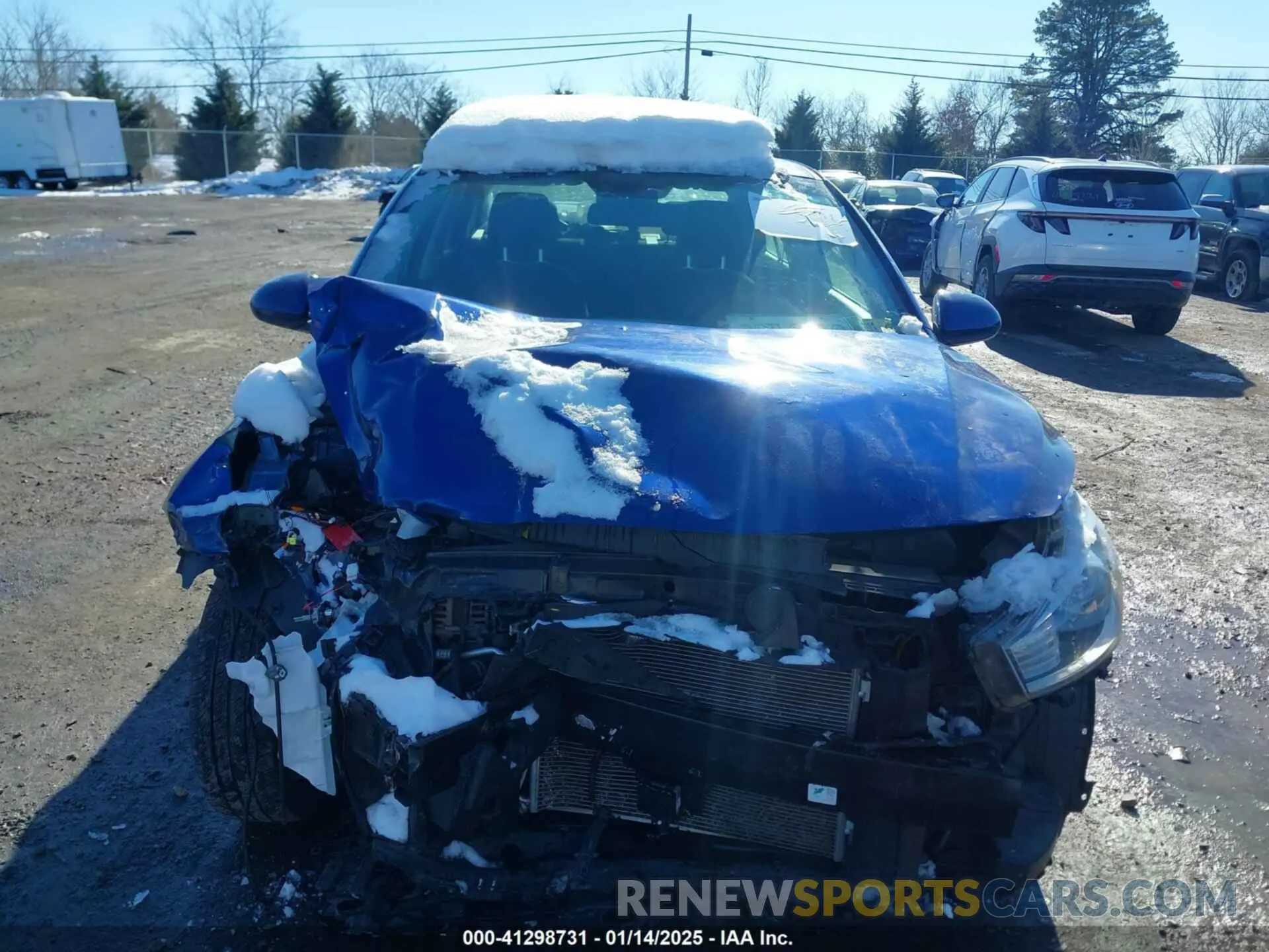 12 Photograph of a damaged car 3KPA24ADXLE357463 KIA RIO 2020