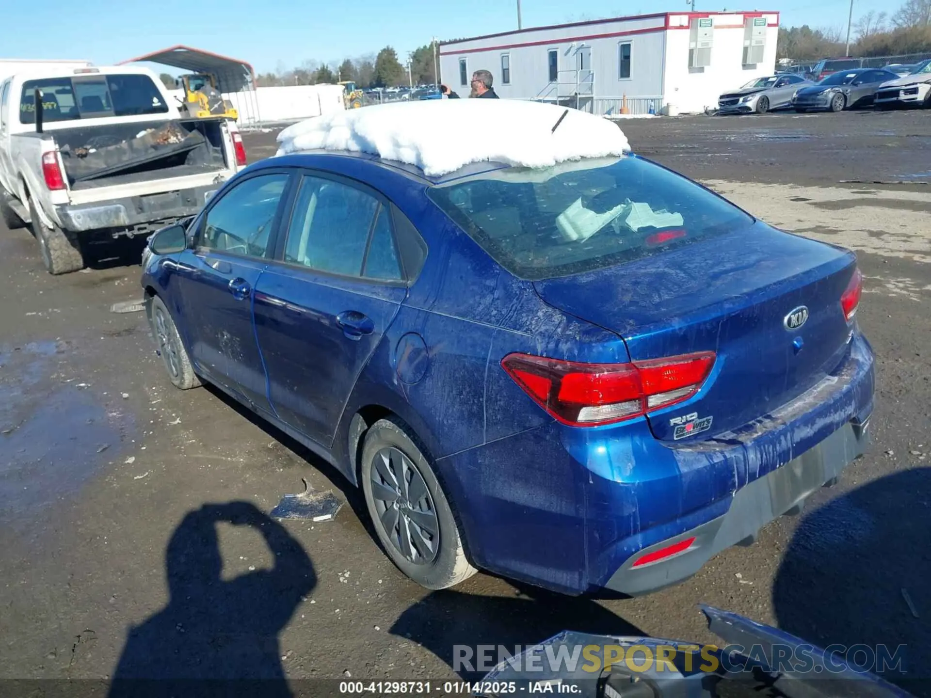 3 Photograph of a damaged car 3KPA24ADXLE357463 KIA RIO 2020