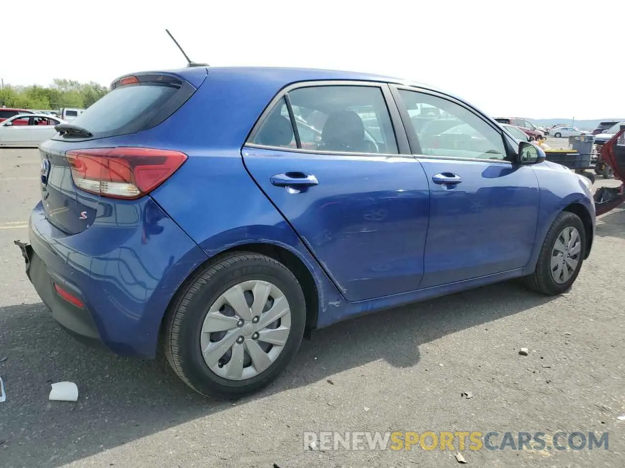 3 Photograph of a damaged car 3KPA25AD0LE351855 KIA RIO 2020