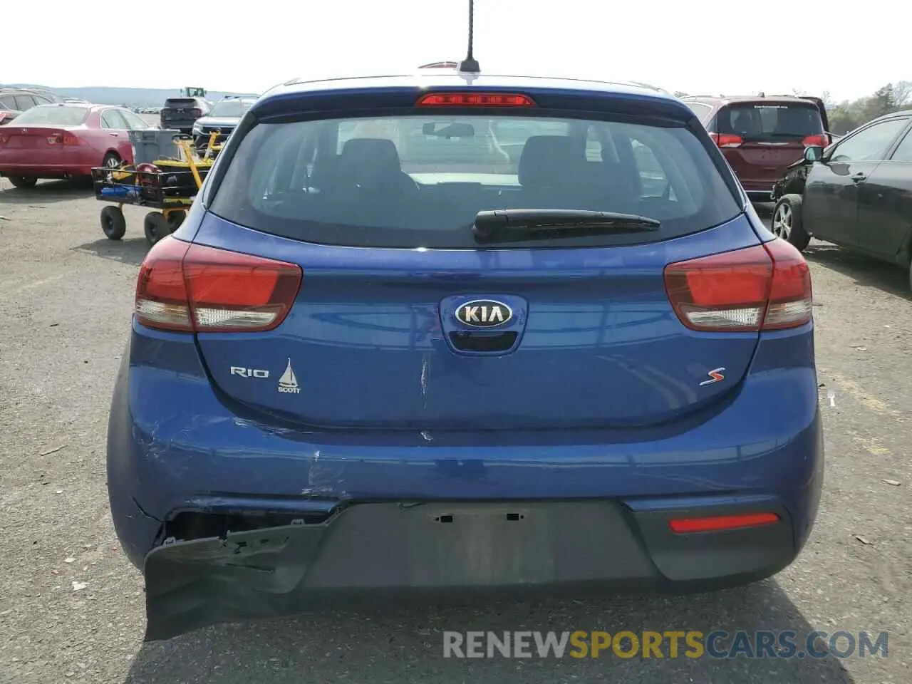 6 Photograph of a damaged car 3KPA25AD0LE351855 KIA RIO 2020