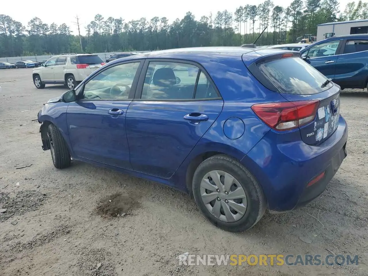 2 Photograph of a damaged car 3KPA25ADXLE307345 KIA RIO 2020