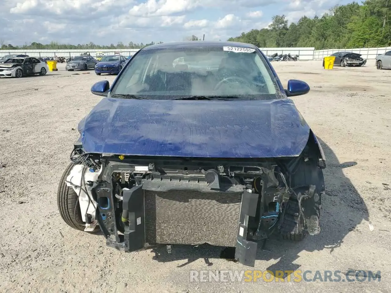 5 Photograph of a damaged car 3KPA25ADXLE307345 KIA RIO 2020