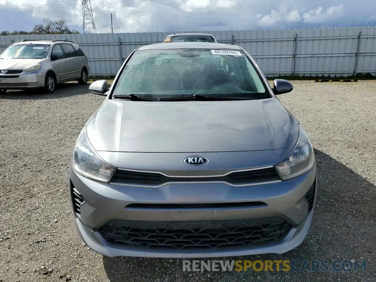 5 Photograph of a damaged car 3KPA24AD0ME428803 KIA RIO 2021