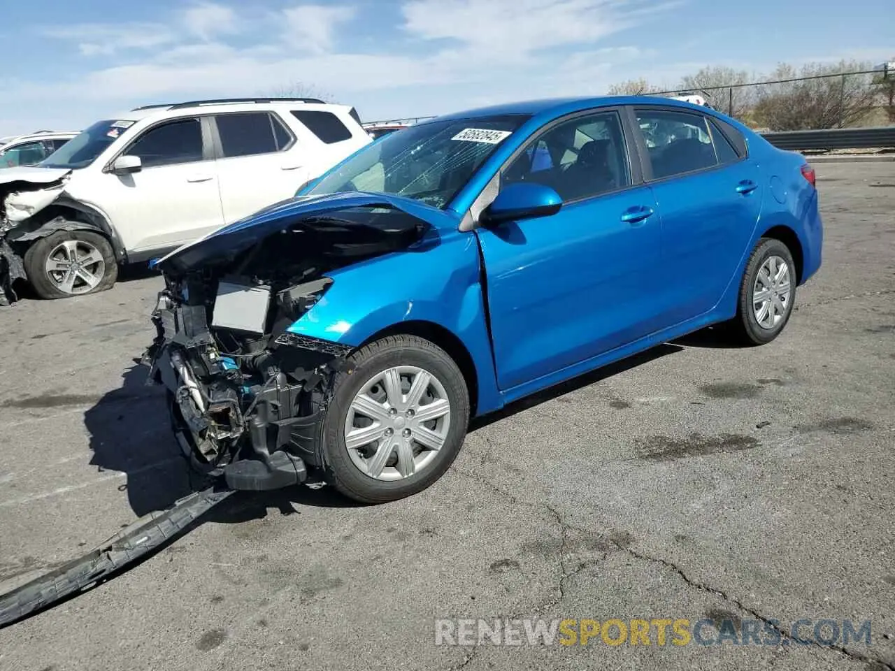 1 Фотография поврежденного автомобиля 3KPA24AD1ME364884 KIA RIO 2021