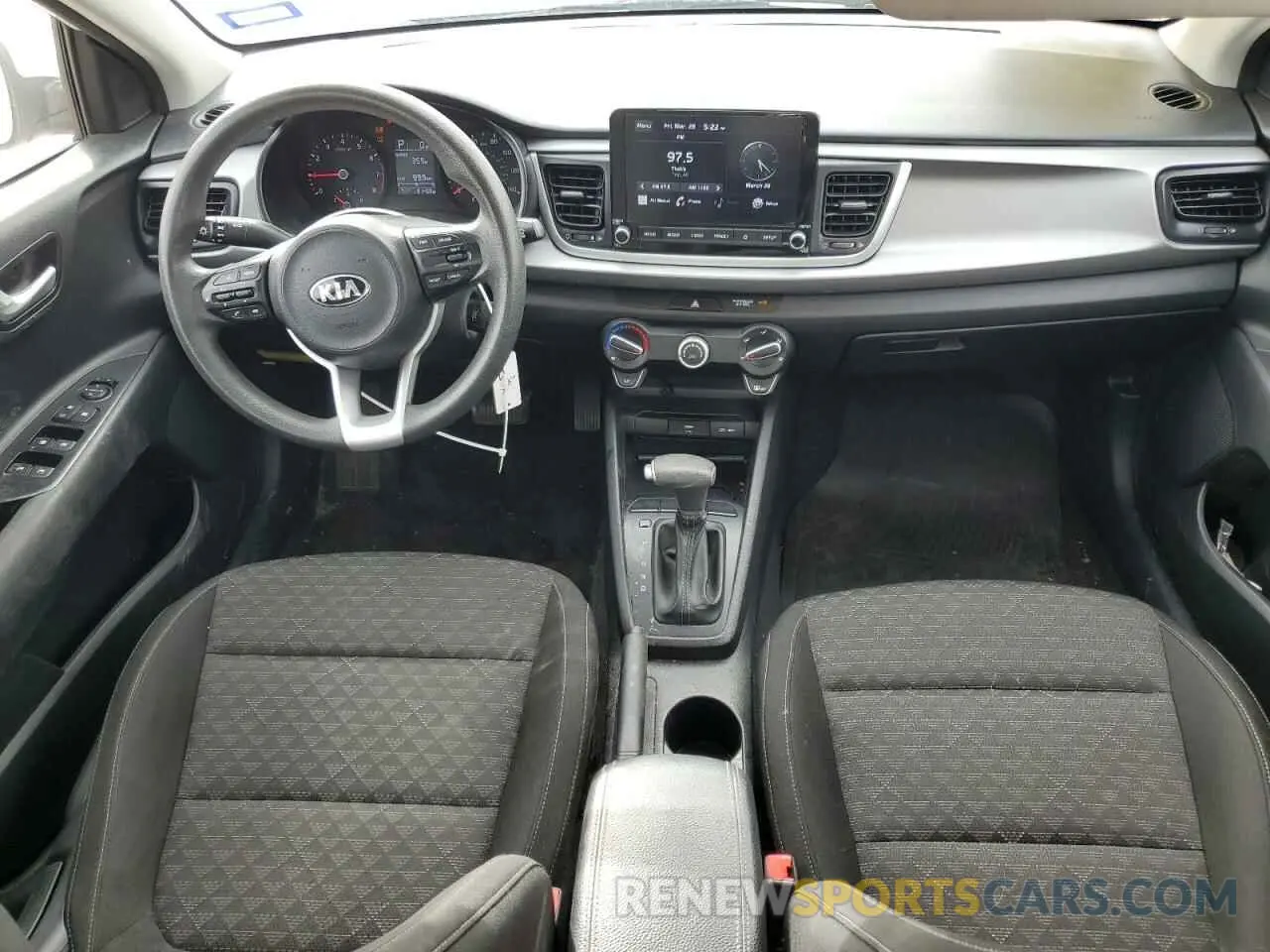 8 Photograph of a damaged car 3KPA24AD1ME369454 KIA RIO 2021