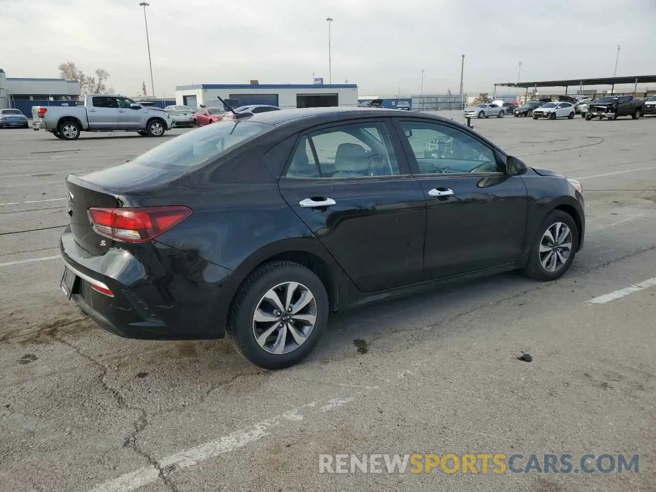 3 Фотография поврежденного автомобиля 3KPA24AD1ME387579 KIA RIO 2021