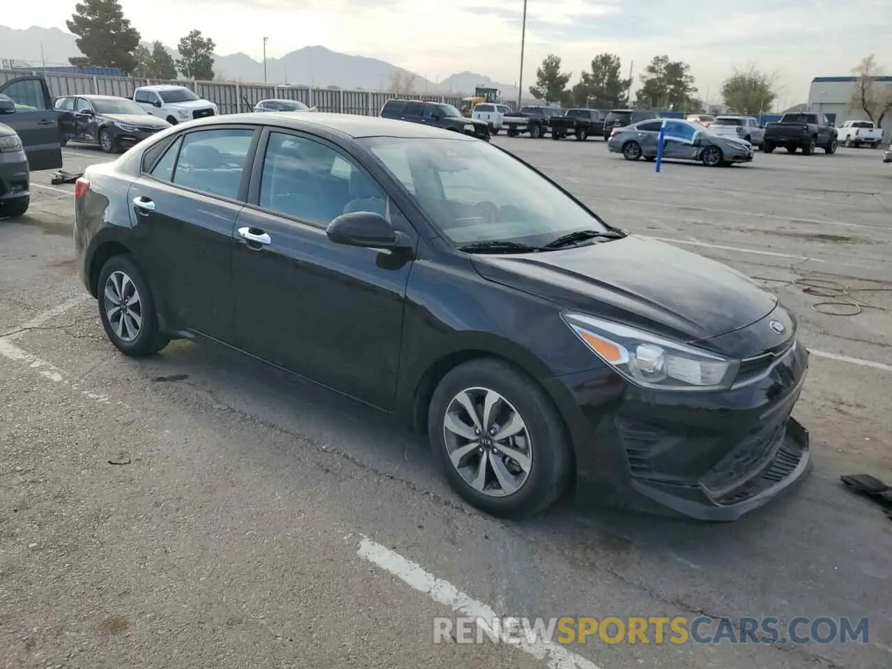 4 Фотография поврежденного автомобиля 3KPA24AD1ME387579 KIA RIO 2021