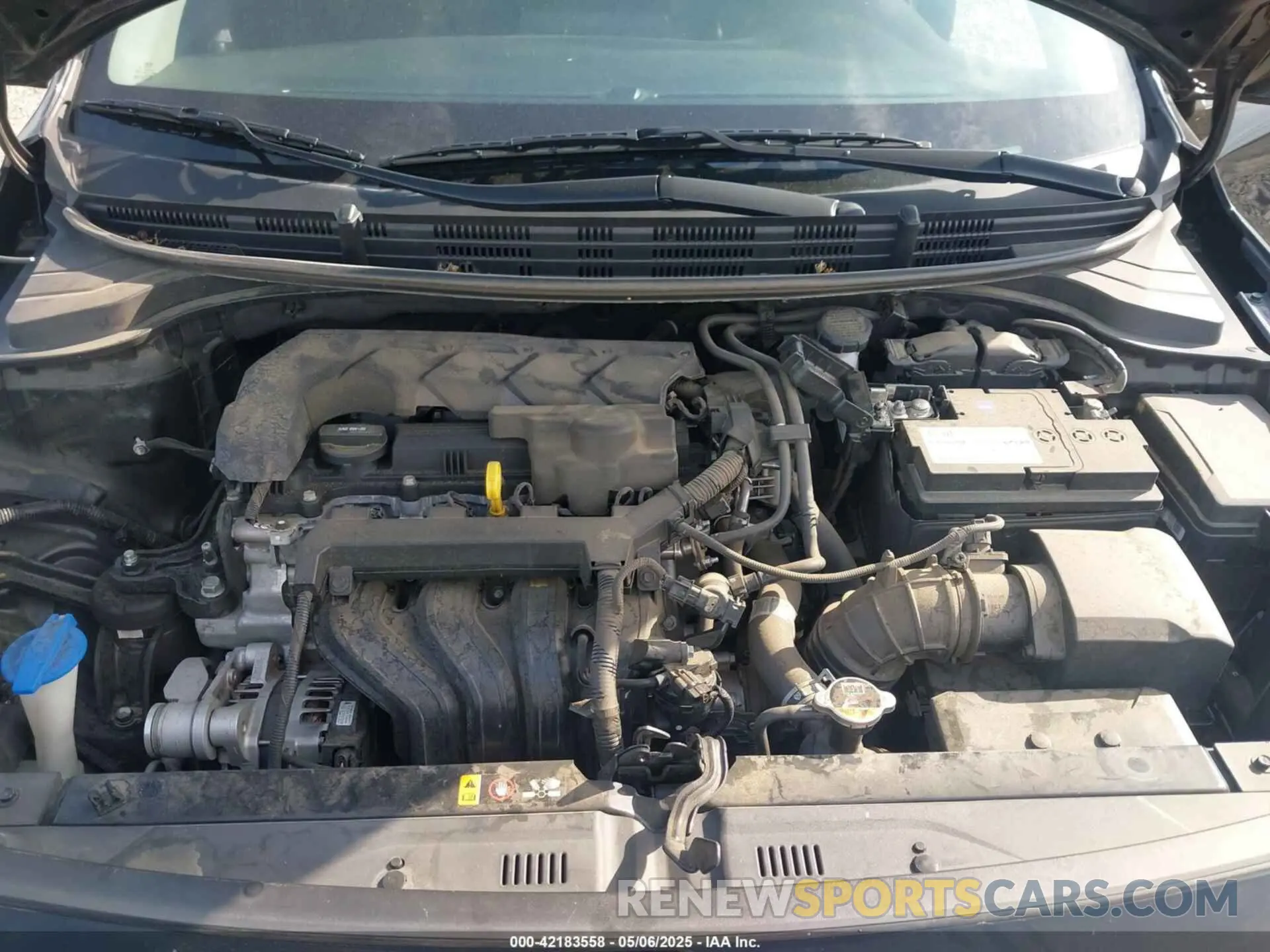 10 Photograph of a damaged car 3KPA24AD1ME418166 KIA RIO 2021