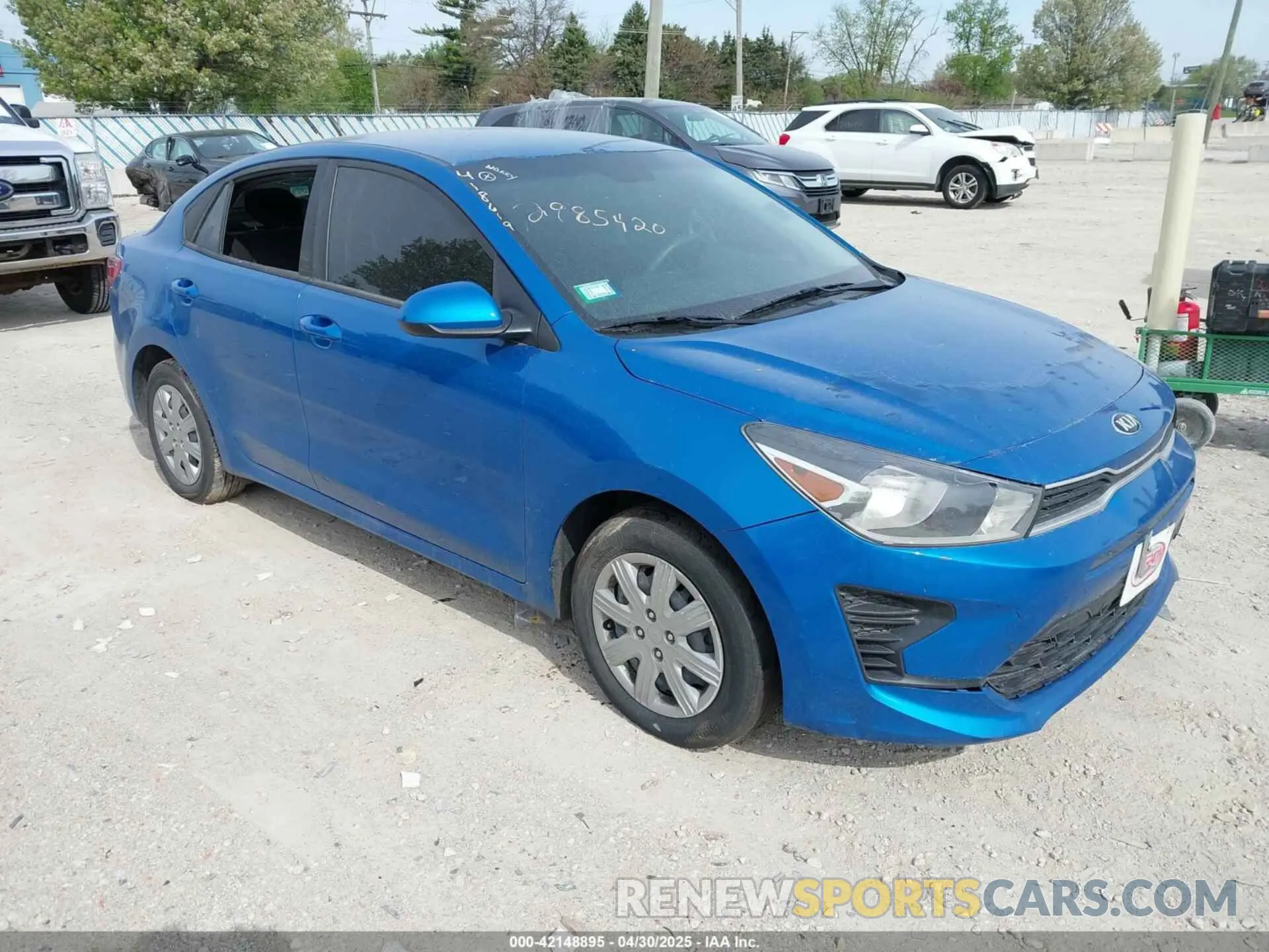1 Фотография поврежденного автомобиля 3KPA24AD1ME418619 KIA RIO 2021