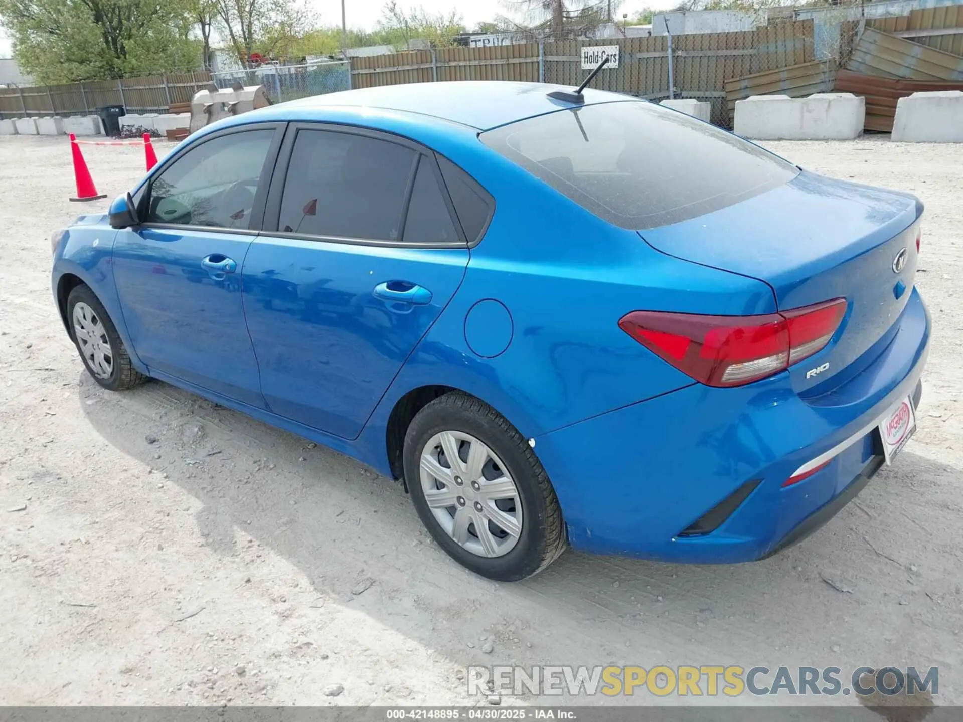 3 Фотография поврежденного автомобиля 3KPA24AD1ME418619 KIA RIO 2021