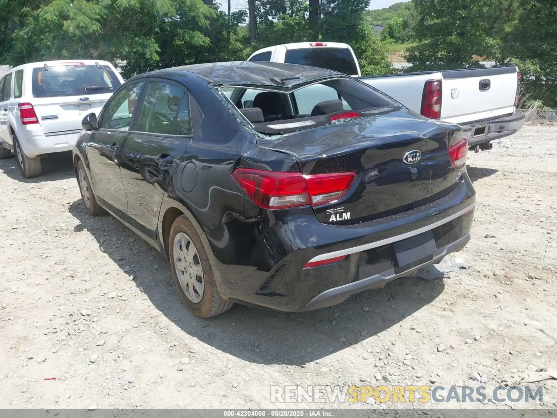 3 Фотография поврежденного автомобиля 3KPA24AD1ME428132 KIA RIO 2021