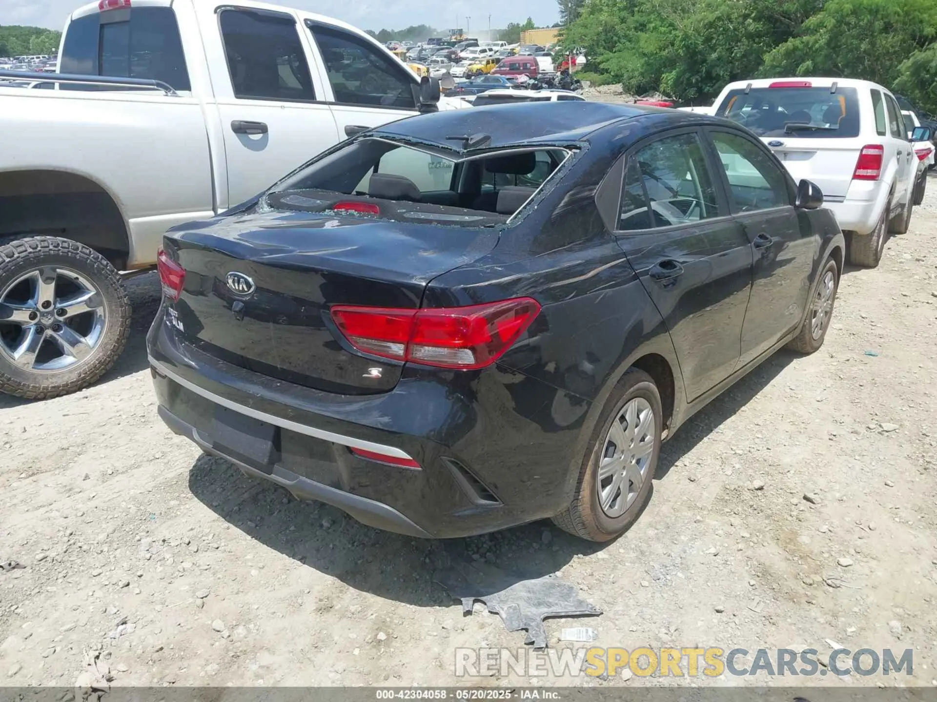 4 Фотография поврежденного автомобиля 3KPA24AD1ME428132 KIA RIO 2021
